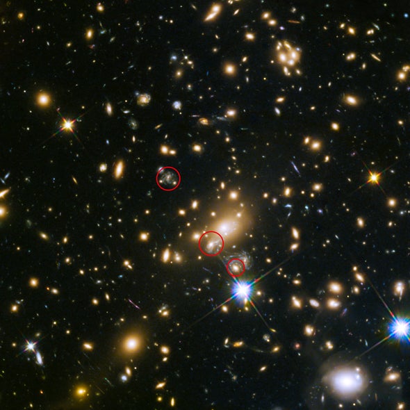 Mirror-Image Supernova Yields Surprising Estimate of Cosmic Growth